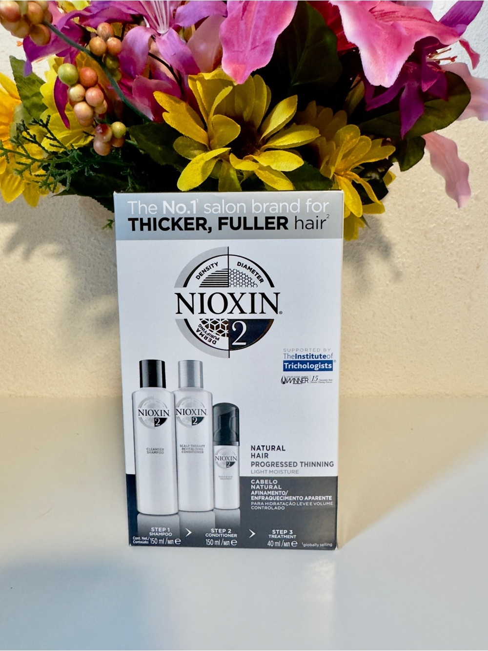 Nioxin System 2 Scalp Renewal Kit- Natural Hair Progressed Thinning